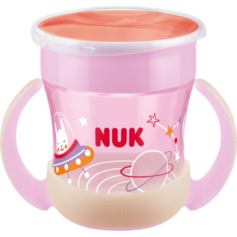 NUK Trinklernbecher Mini Magic Cup Night rosa, 160 ml, 1 St - VivaVoss