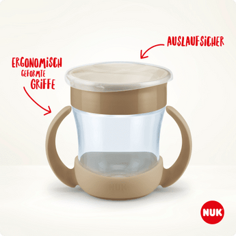 NUK Trinklernbecher Mini Magic Cup Night rosa, 160 ml, 1 St - VivaVoss
