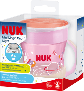 NUK
 Drinking cup Mini Magic Cup Night pink, 160 ml, 1 pc