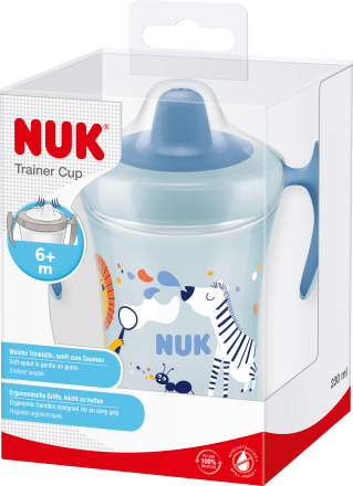 NUK
 Drinking bottle Evolution Trainer Cup blue, 230 ml, 1 pc