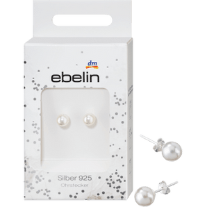 Ohrstecker Perle 925 Silber, 2 St - VivaVoss