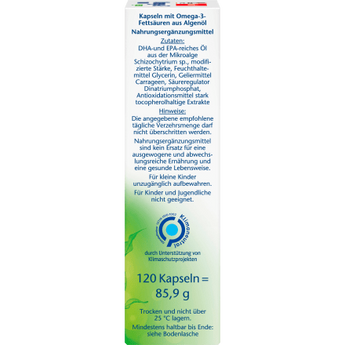 Omega - 3 1000 Kapseln 120 St, 85,9 g - VivaVoss