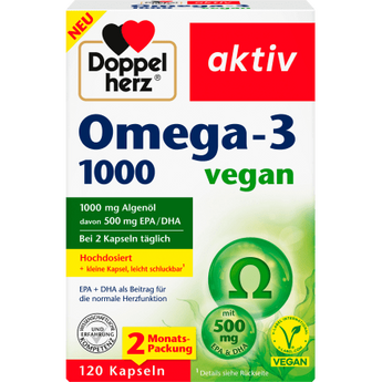 Omega - 3 1000 Kapseln 120 St, 85,9 g - VivaVoss