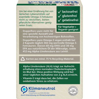 Omega - 3 1075 vegan 80 St, 61,2 g - VivaVoss
