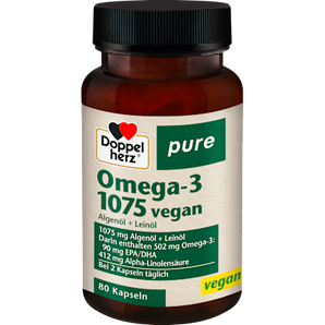 Omega-3 1075 vegan Kapseln 80 St Doppelherz