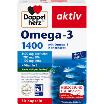 Omega-3 1400 Kapseln 30 St Doppelherz