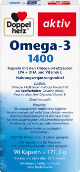 Omega - 3 1400 Kapseln 90 St, 171,3 g - VivaVoss