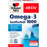 Omega - 3 Seefischöl 1000 Kapseln 80 St., 107,8 g - VivaVoss