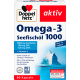 Omega - 3 Seefischöl 1000 Kapseln 80 St., 107,8 g - VivaVoss