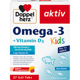 Omega-3 + Vitamin D3 Kids Kautabletten 27 St Doppelherz
