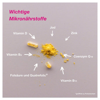 Orthomol Natal pre Kapseln - wichtige Mikronährstoffe bei Kinderwunsch für die Frau - VivaVoss