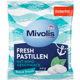 Pastillen, Minze, zuckerfrei Mivolis