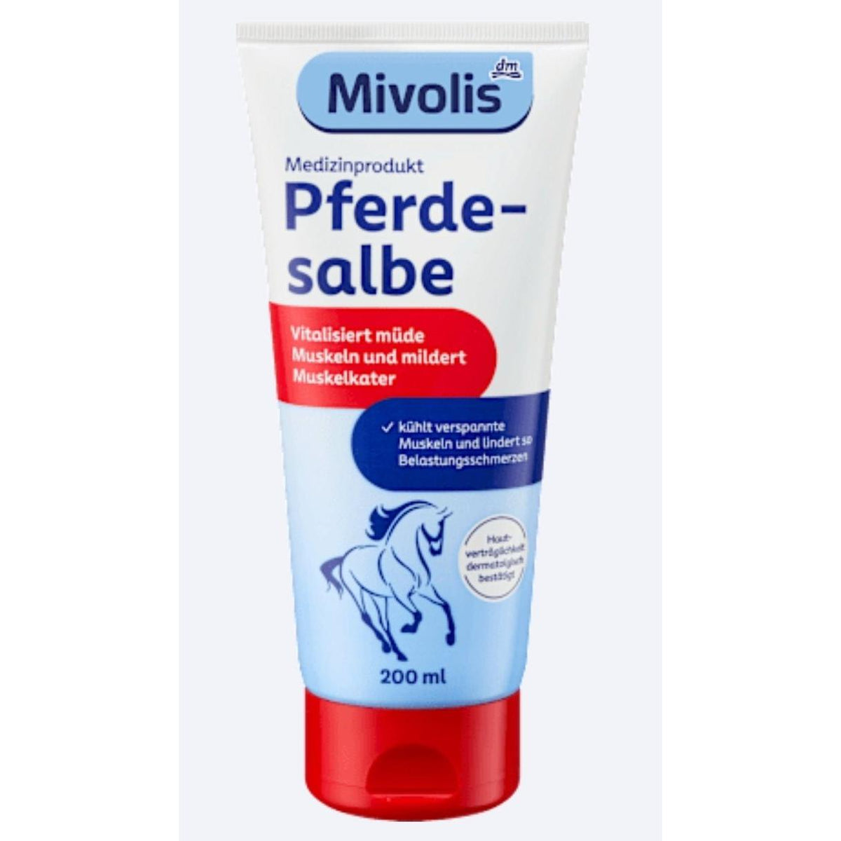 Mivolis Pferdesalbe, 200 ml – Muskeln & gelenke image_position | VivaVoss