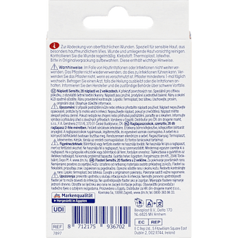 Pflasterstrips Sensitiv Mivolis