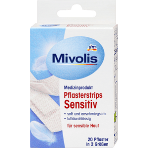 Pflasterstrips Sensitiv Mivolis