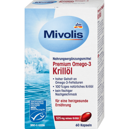 Mivolis Premium Omega-3 Krill&ouml;l