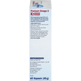 Premium Omega - 3 Krillöl, Kapseln 60 St, 45 g - VivaVoss