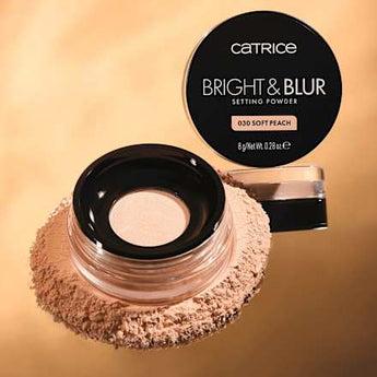 Puder Bright & Blur Setting 030 Soft Peach 