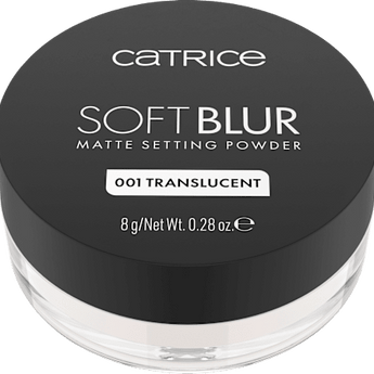 Puder Soft Blur Matte Setting 001 Translucent 