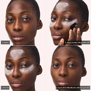 Puder Soft Blur Matte Setting 001 Translucent 