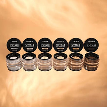 Puder Soft Blur Matte Setting 001 Translucent 