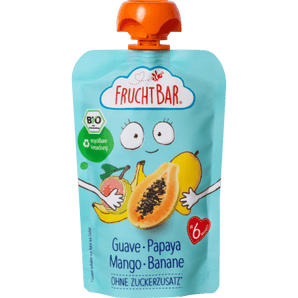 Quetschie Guave Papaya Mango Banane ab 6 Monaten, 100 g Quetschie by FruchtBar – Available at VivaVoss