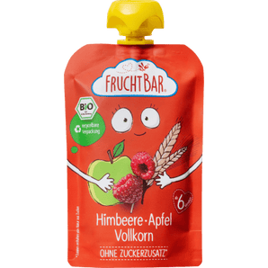 Quetschie Himbeere, Apfel, Vollkorn ab 6 Monaten, 100 g Quetschie by FruchtBar – Available at VivaVoss