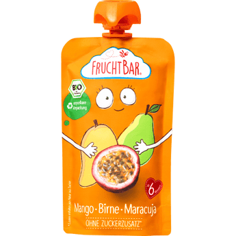 Quetschie Mango, Birne, Maracuja, ab 6 Monaten, 120 g Quetschie by FruchtBar – Available at VivaVoss