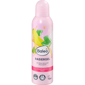Rasiergel Aloe Vera & Avocadoöl, 200 ml Haarentfernung & Rasur by Balea – Available at VivaVoss
