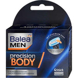 Rasierklinen, precision Body, 4 St - VivaVoss