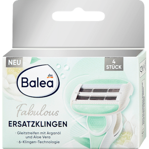Rasierklingen Fabulous, 4 Haarentfernung & Rasur by Balea – Available at VivaVoss