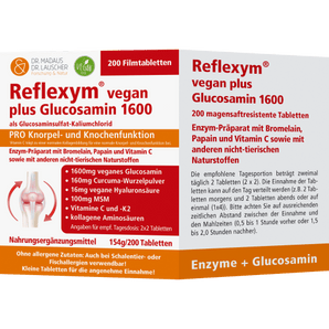 Reflexym vegan plus glucosamin 1600, 200 St - VivaVoss