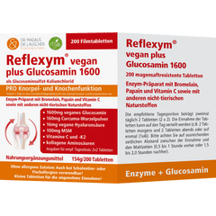 Reflexym vegan plus glucosamin 1600, 200 St - VivaVoss