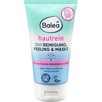 Reinigung, Peeling & Maske 3in1 hautrein, 150 ml Balea, Pflege & Parfum,Gesicht,Anti Pickel & Mitesser by Balea – Available at VivaVoss