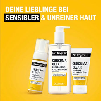 Reinigungsgel 3in1 Curcuma Clear Neutrogena