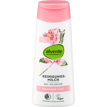 Reinigungsmilch Bio - Wildrose, 200 ml Gesichtsreinigung by alverde NATURKOSMETIK – Available at VivaVoss