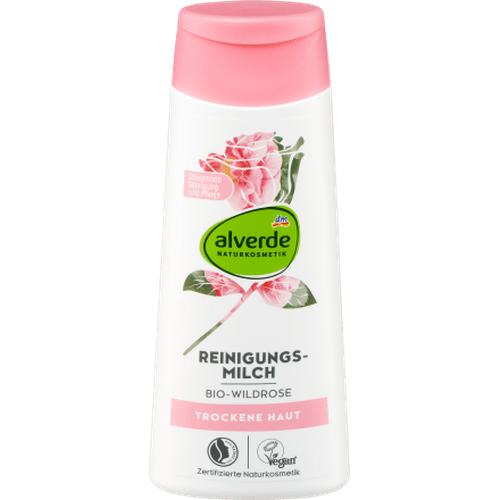 Reinigungsmilch Bio - Wildrose, 200 ml Gesichtsreinigung by alverde NATURKOSMETIK – Available at VivaVoss