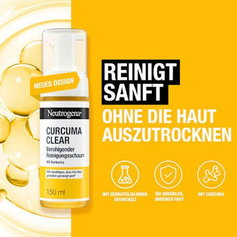 Reinigungsschaum Curcuma Clear Neutrogena