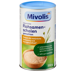 Flohsamenschalen gemahlen Mivolis