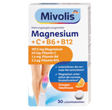 Magnesium + Vitamin C + Vitamin B6 + B12 Lutschtabletten 30 St, 45 g