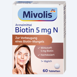 Biotine 5 mg N, tabletten, 60 st