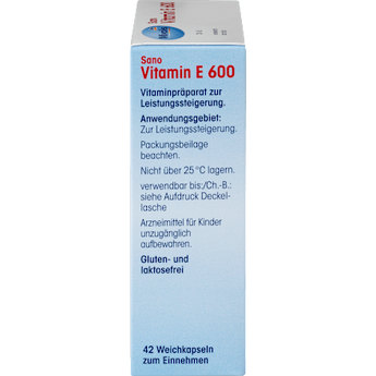 Sano Vitamin E 600, Weichkapseln Mivolis