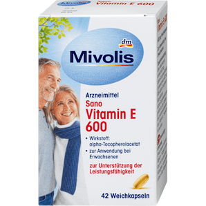 Sano Vitamin E 600, Weichkapseln Mivolis