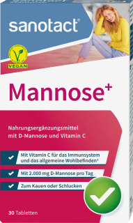 D-Mannose Plus Tabletten 30 St, 19 g