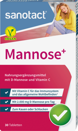 D-Mannose Plus Tabletten 30 St, 19 g