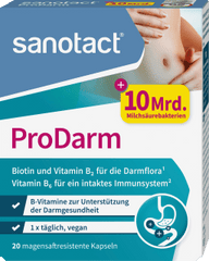 ProDarm + Milchsäurekulturen Kapseln 20 St., 8 g