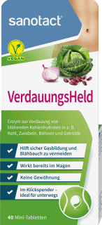 Verdauungsheld Tabletten im Klickspender, 40 St