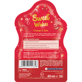Schaumbad Sweet Wishes tetesept