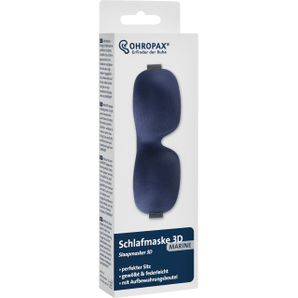 Schlafmaske 3D blau, 1 St - VivaVoss