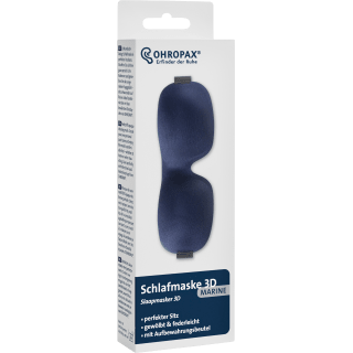 Schlafmaske 3D blau, 1 St - VivaVoss